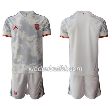 Spania Barn Bortedraktsett Euro 2020 Kortermet (+ Korte bukser)